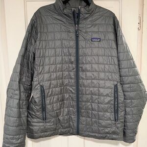 Patagonia Men's Silver Puffer Jacket